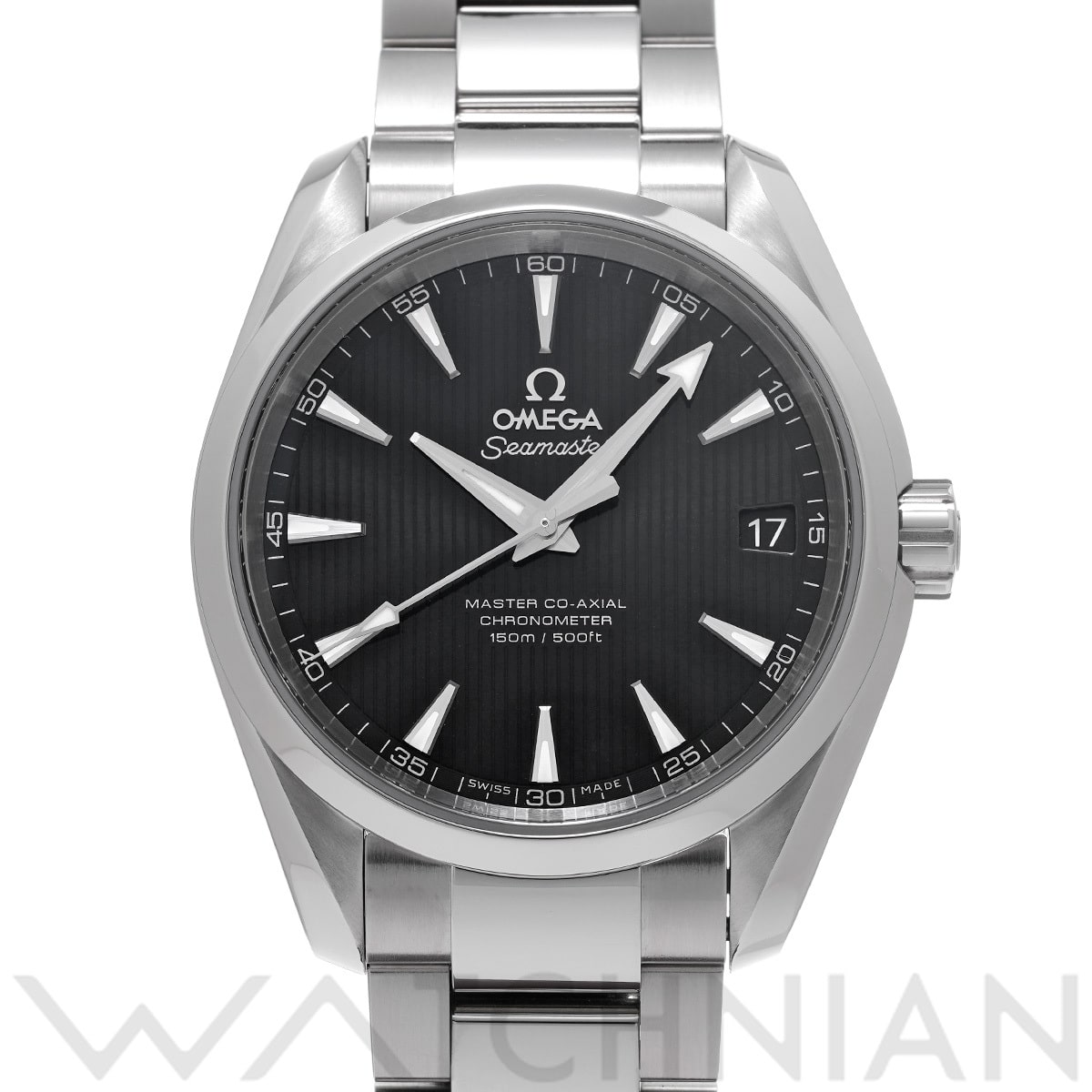 オメガ シーマスター アクアテラ マスター コーアクシャル 231.10.39.21.01.002 ブラック メンズ 時計 【中古】【wristwatch】