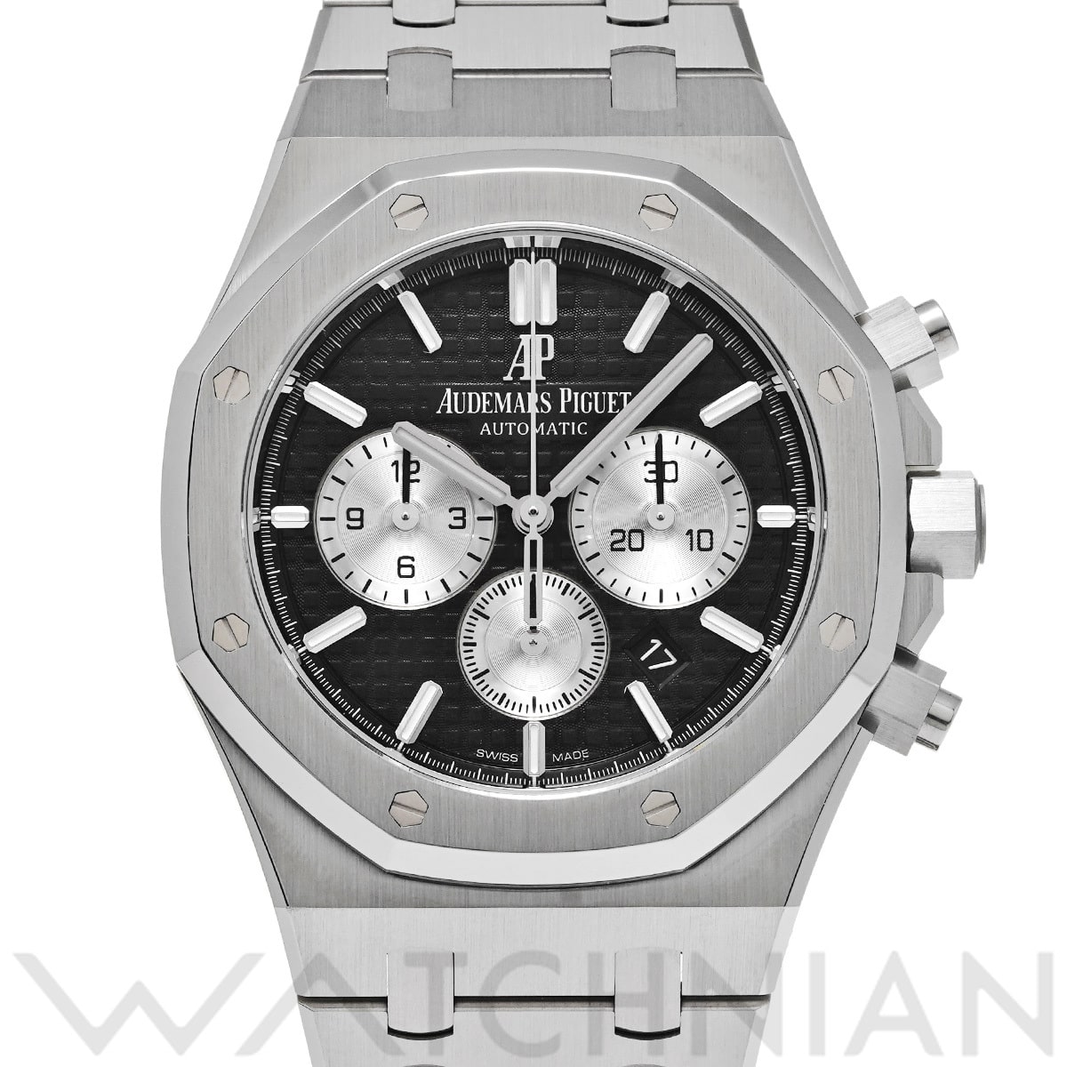 オーデマ ピゲ ロイヤルオーク クロノグラフ 26331ST.OO.1220ST.02 ブラック/シルバー メンズ 時計 【中古】【wristwatch】