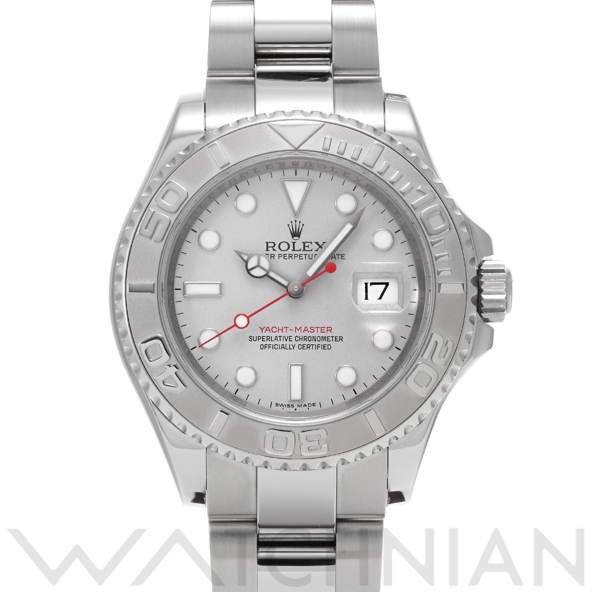 ロレックス ヨットマスター ロレジウム 16622 グレー メンズ 時計 【中古】【wristwatch】