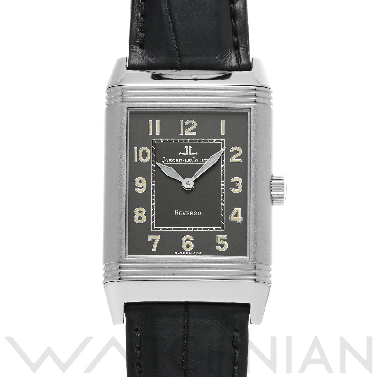 ジャガー ルクルト ビッグレベルソ シャドウ 271.8.61 ブラック メンズ 時計 【中古】【wristwatch】