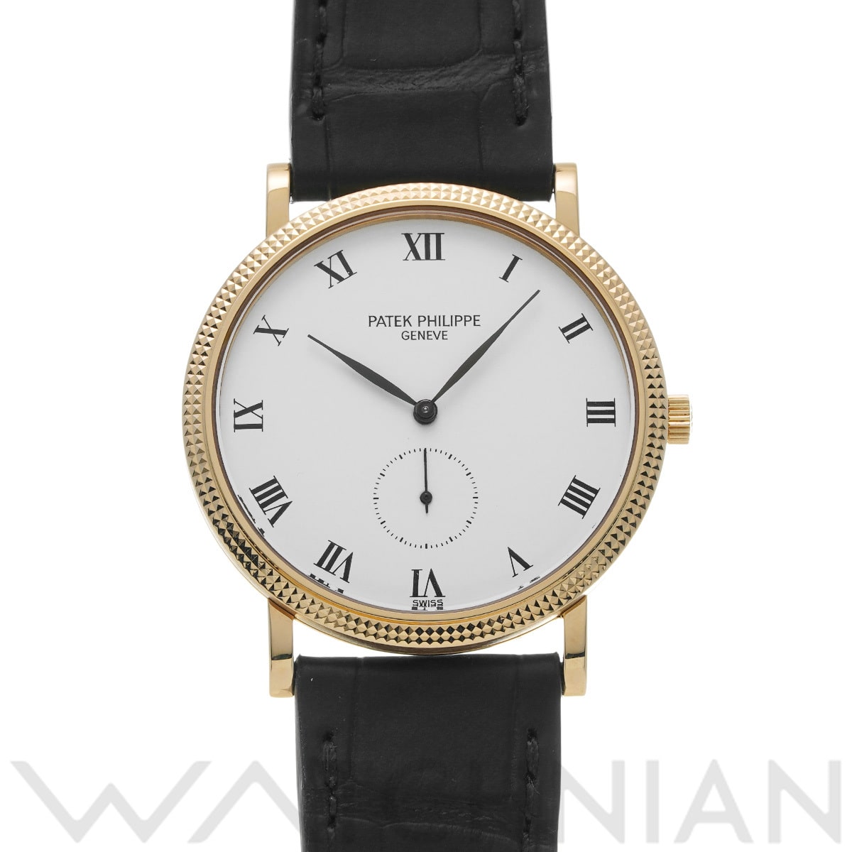 パテック フィリップ カラトラバ 3919J-001 ホワイト メンズ 時計 【中古】【wristwatch】