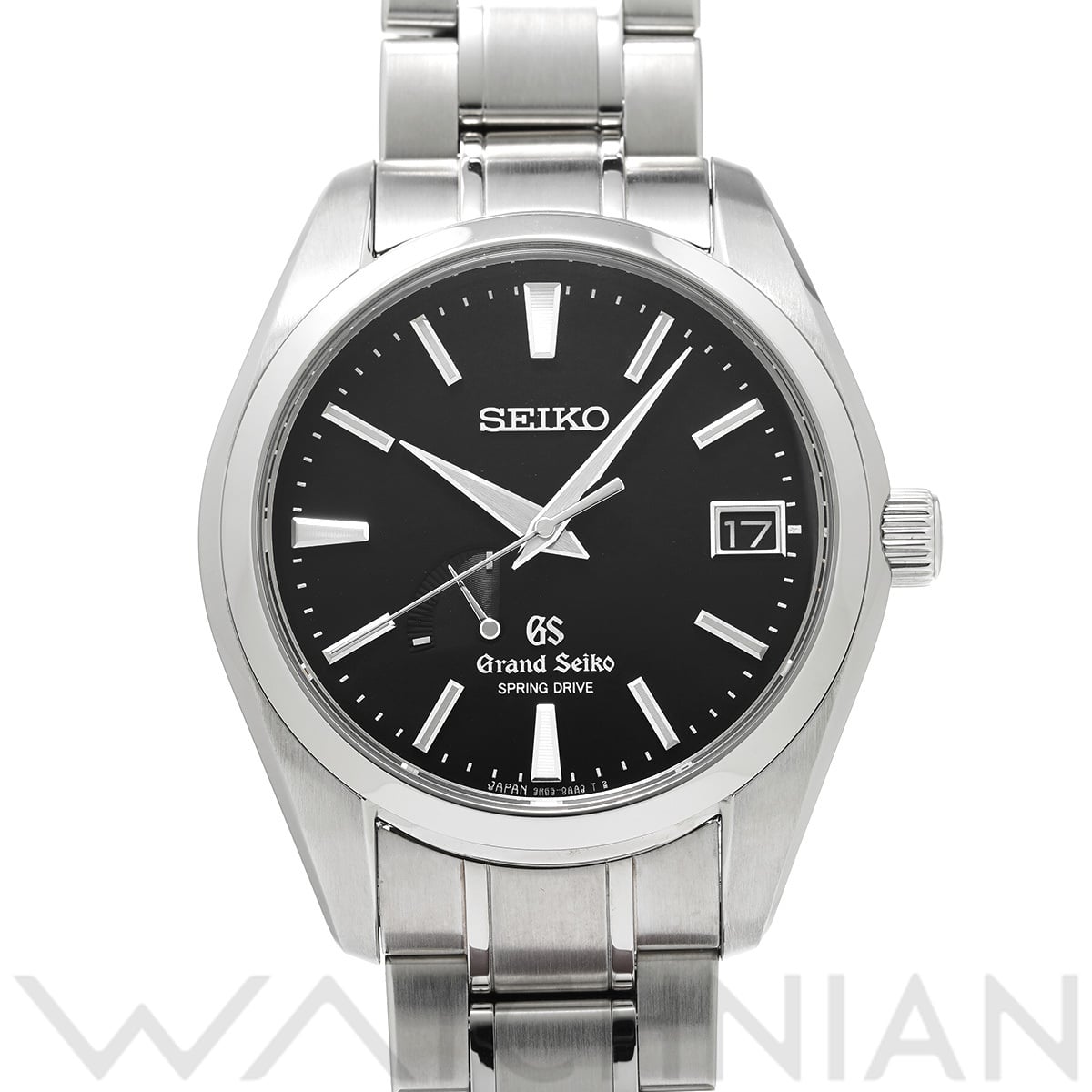 グランドセイコー スプリングドライブ SBGA003 ブラック メンズ 時計 【中古】【wristwatch】