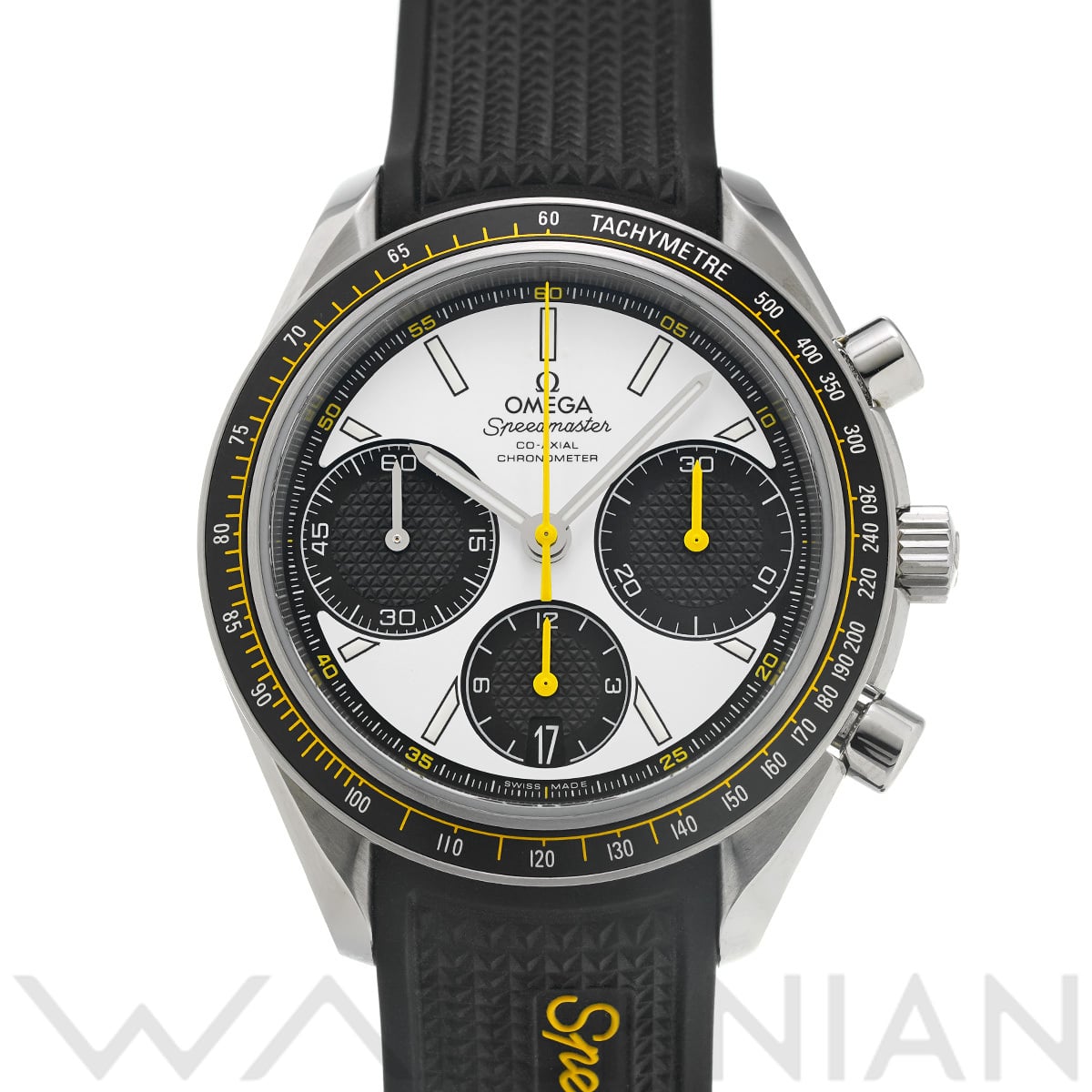 オメガ スピードマスター レーシング コーアクシャル 326.32.40.50.04.001 ホワイト/ブラック メンズ 時計 【中古】【wristwatch】