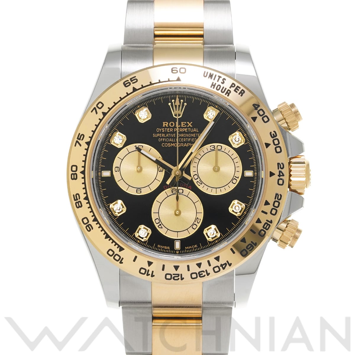 ロレックス コスモグラフ デイトナ 126503G ブラック/ダイヤモンド メンズ 時計 【新品】【wristwatch】