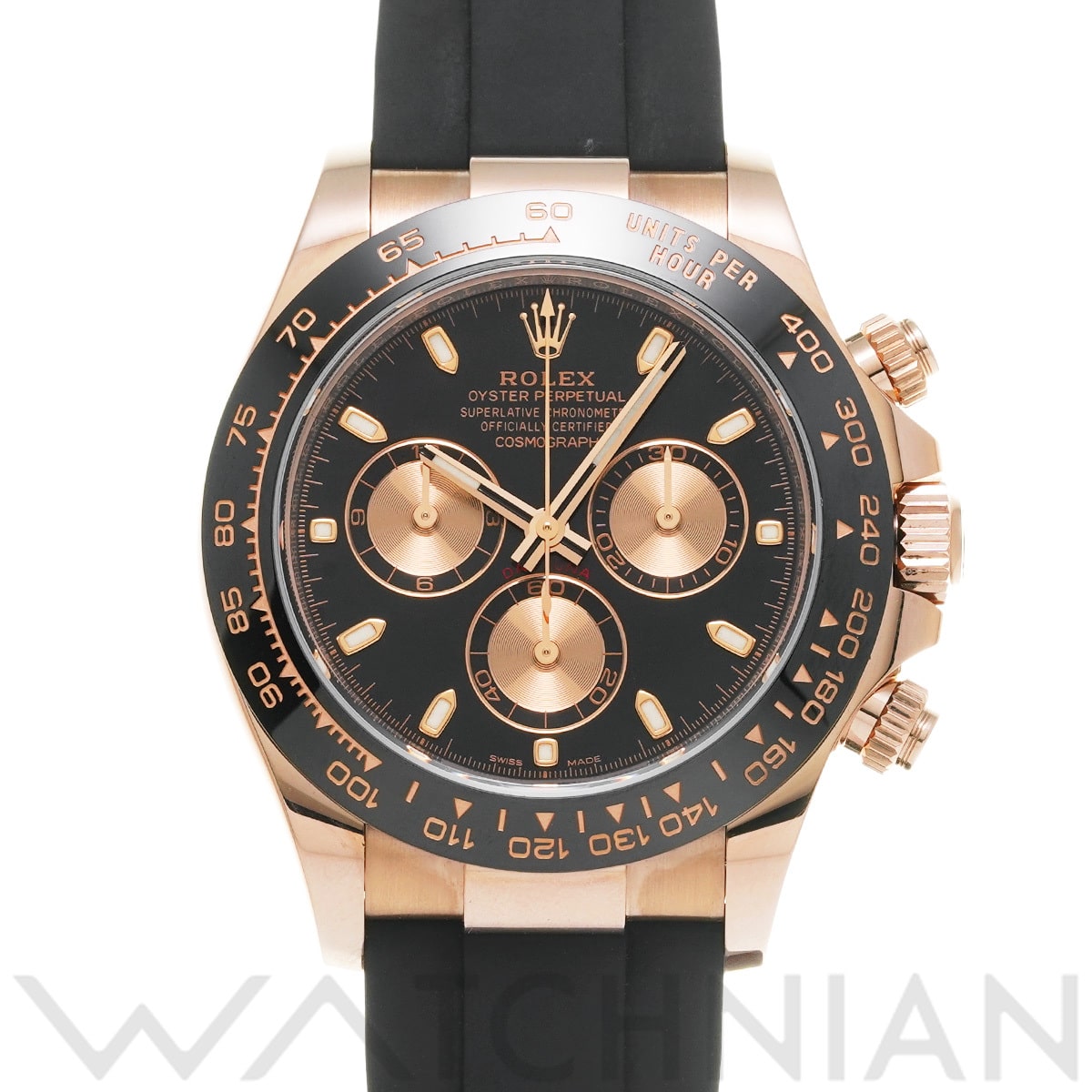 ロレックス コスモグラフ デイトナ 116515LN ブラック/ピンク メンズ 時計 【中古】【wristwatch】