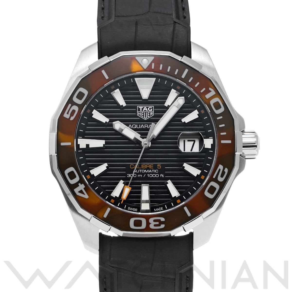 タグ ホイヤー アクアレーサー キャリバー5 WAY201N.FT6177 ブラック メンズ 時計 【中古】【wristwatch】