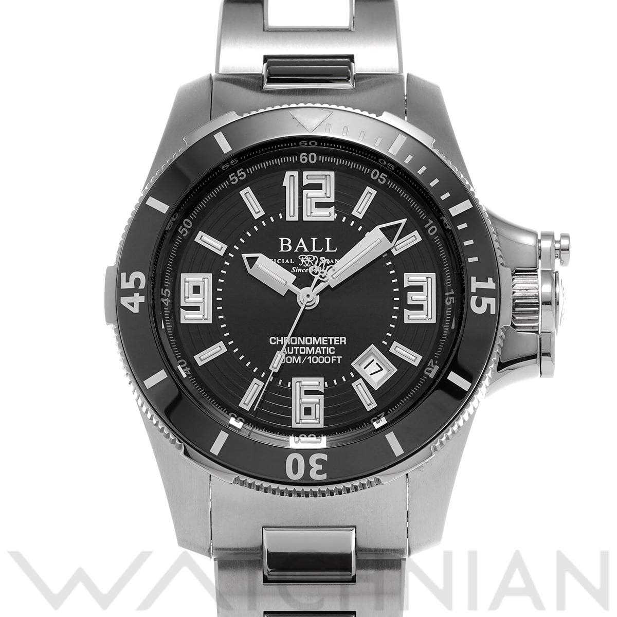 ボールウォッチ エンジニア ハイドロカーボン セラミックXV DM2136A-SCJ-BK ブラック メンズ 時計 【中古】【wristwatch】