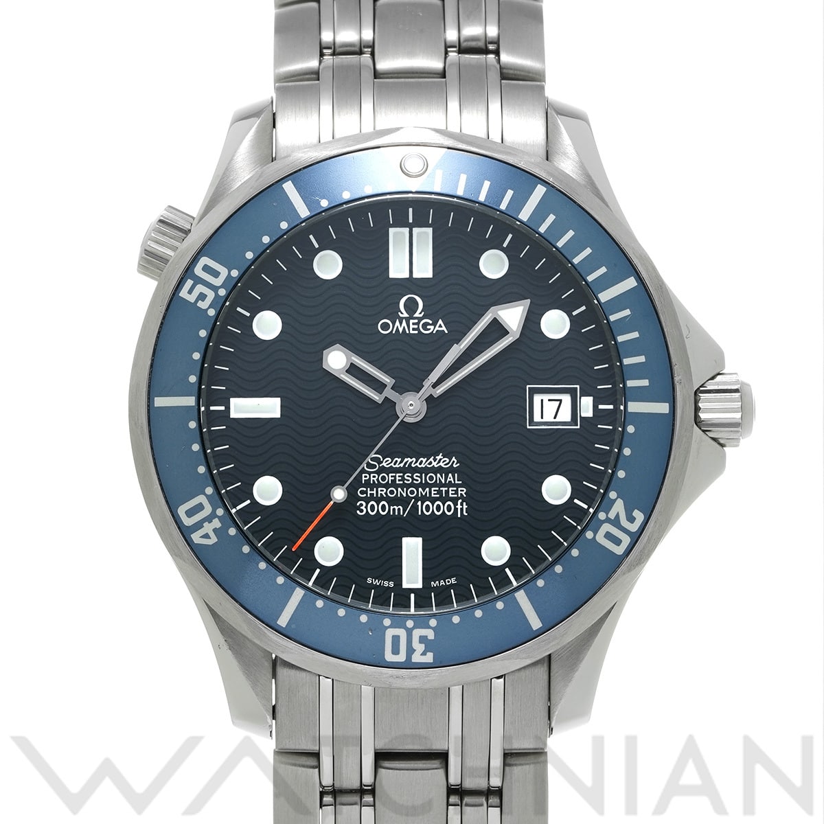 オメガ シーマスター プロフェッショナル 300 2531.80 ブルー メンズ 時計 【中古】【wristwatch】