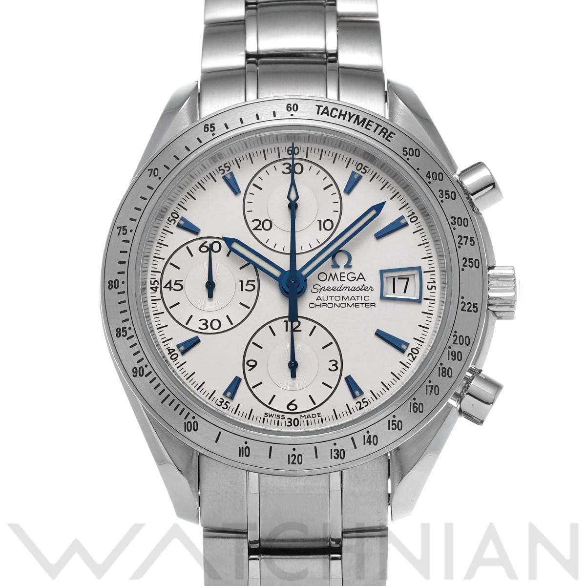 オメガ スピードマスター デイト 3211.32 シルバー メンズ 時計 【中古】【wristwatch】