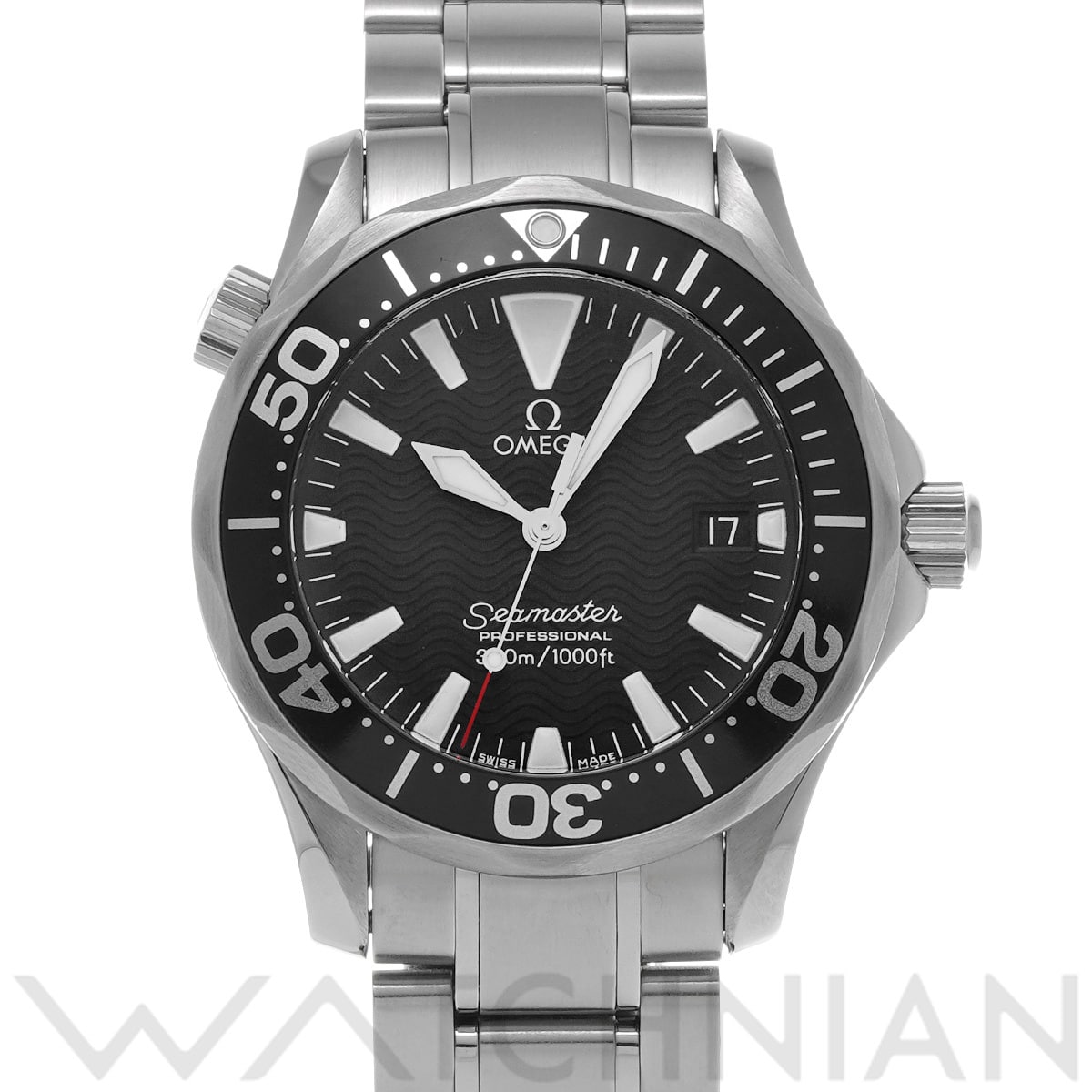 オメガ シーマスター プロフェッショナル 300 2262.50 ブラック ユニセックス 時計 【中古】【wristwatch】