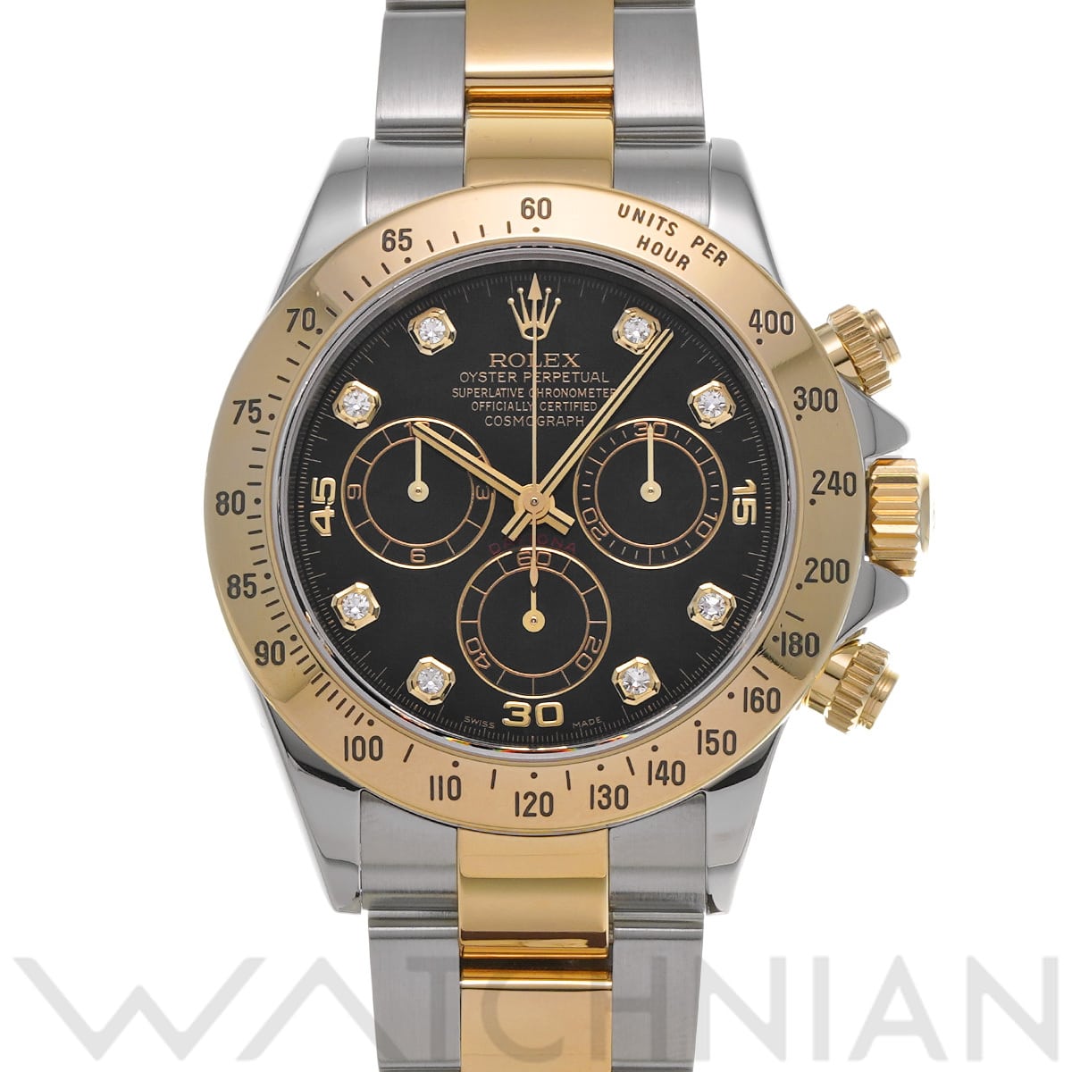 ロレックス コスモグラフ デイトナ 116523G ブラック メンズ 時計 【中古】【wristwatch】