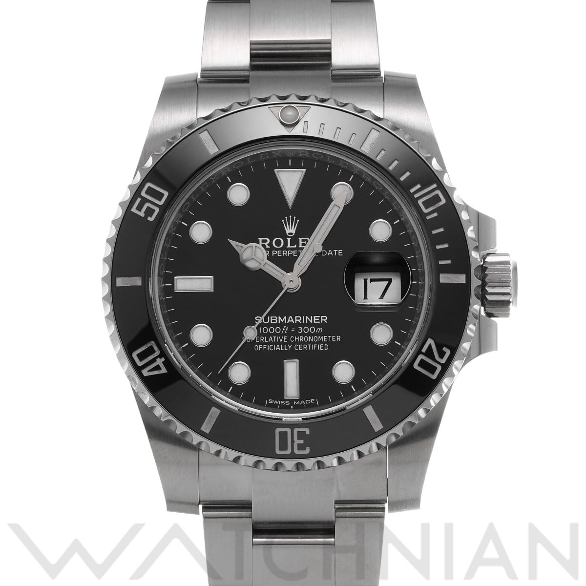 ロレックス サブマリーナ デイト 116610LN ブラック メンズ 時計 【中古】【wristwatch】