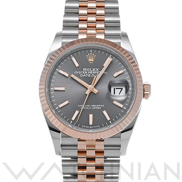 ロレックス デイトジャスト 36 126231 スレート メンズ 時計 【中古】【wristwatch】