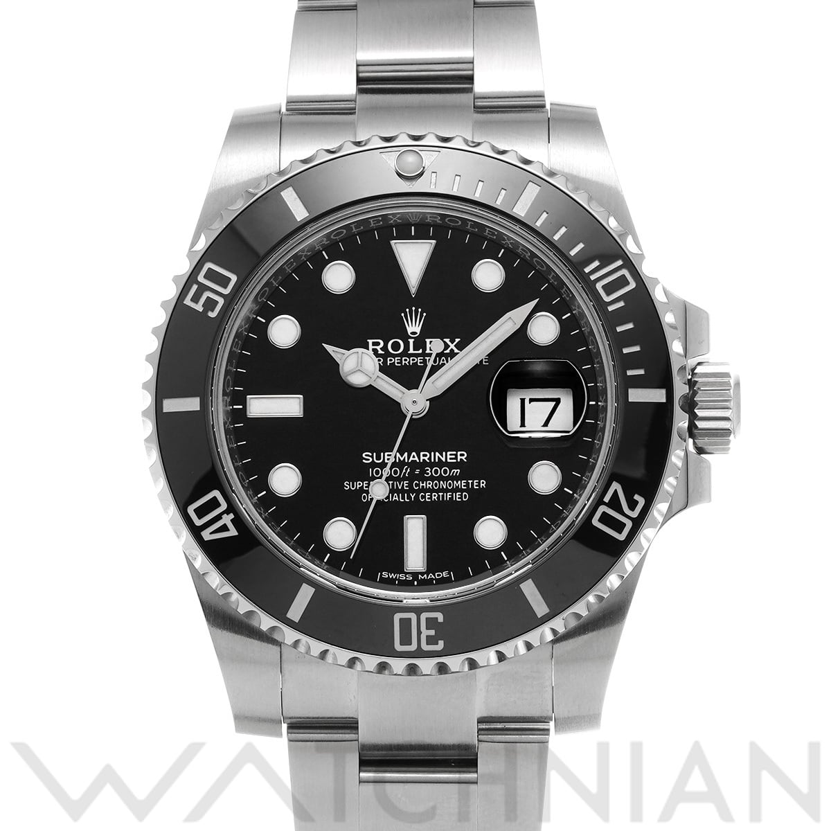 ロレックス サブマリーナ デイト 116610LN ブラック メンズ 時計 【中古】【wristwatch】