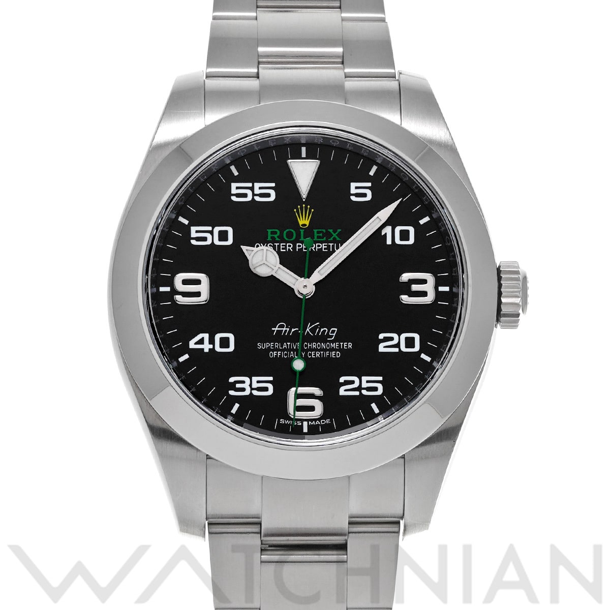 ロレックス エアキング 116900 ブラック メンズ 時計 【中古】【wristwatch】