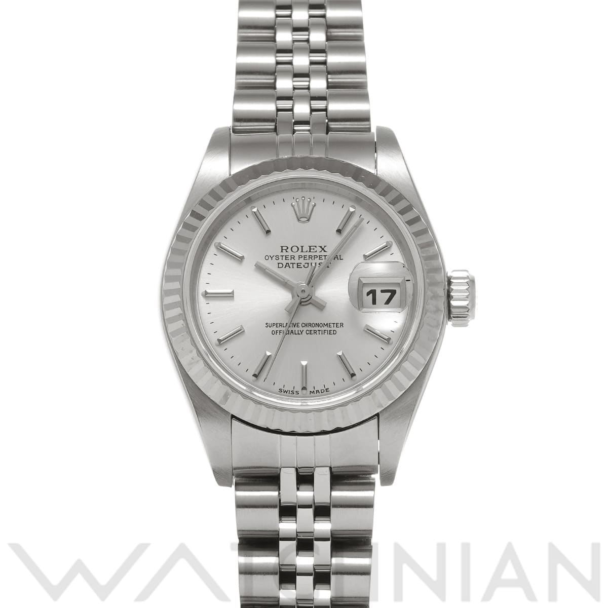 ロレックス デイトジャスト 26 79174 シルバー レディース 時計 【中古】【wristwatch】