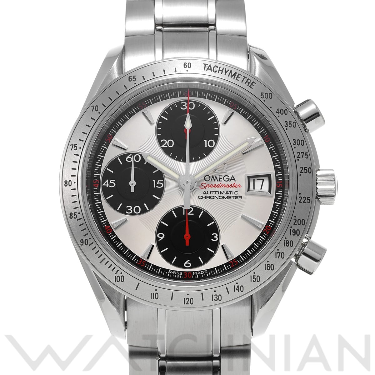 オメガ スピードマスター デイト 3211.31 ホワイト/ブラック メンズ 時計 【中古】【wristwatch】