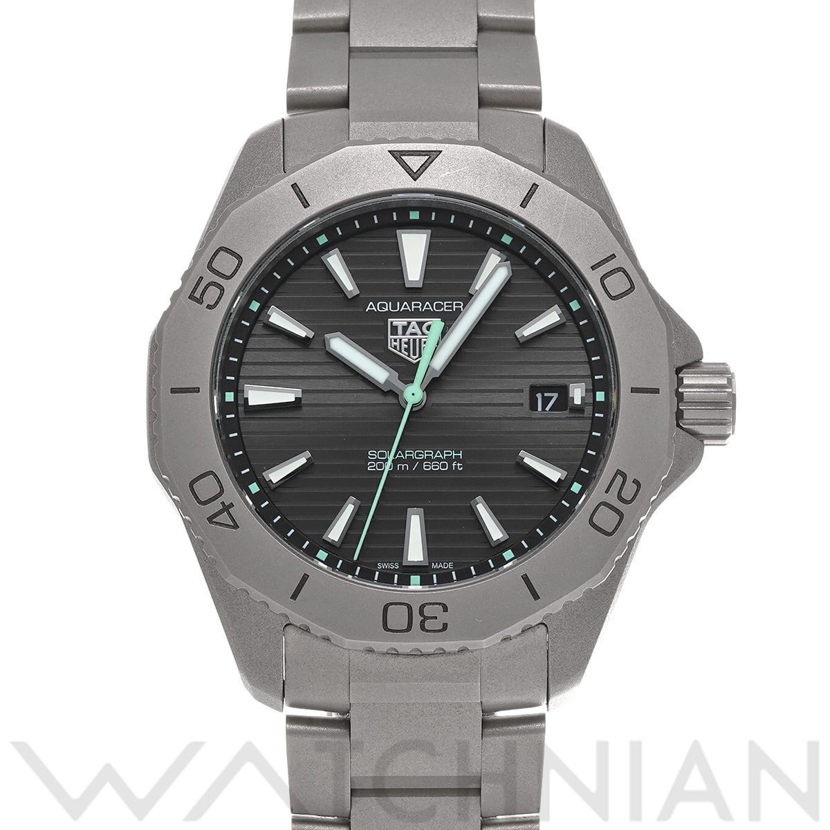 タグ ホイヤー アクアレーサー プロフェッショナル200 WBP1180.BF0000 ブラック メンズ 時計 【中古】【wristwatch】