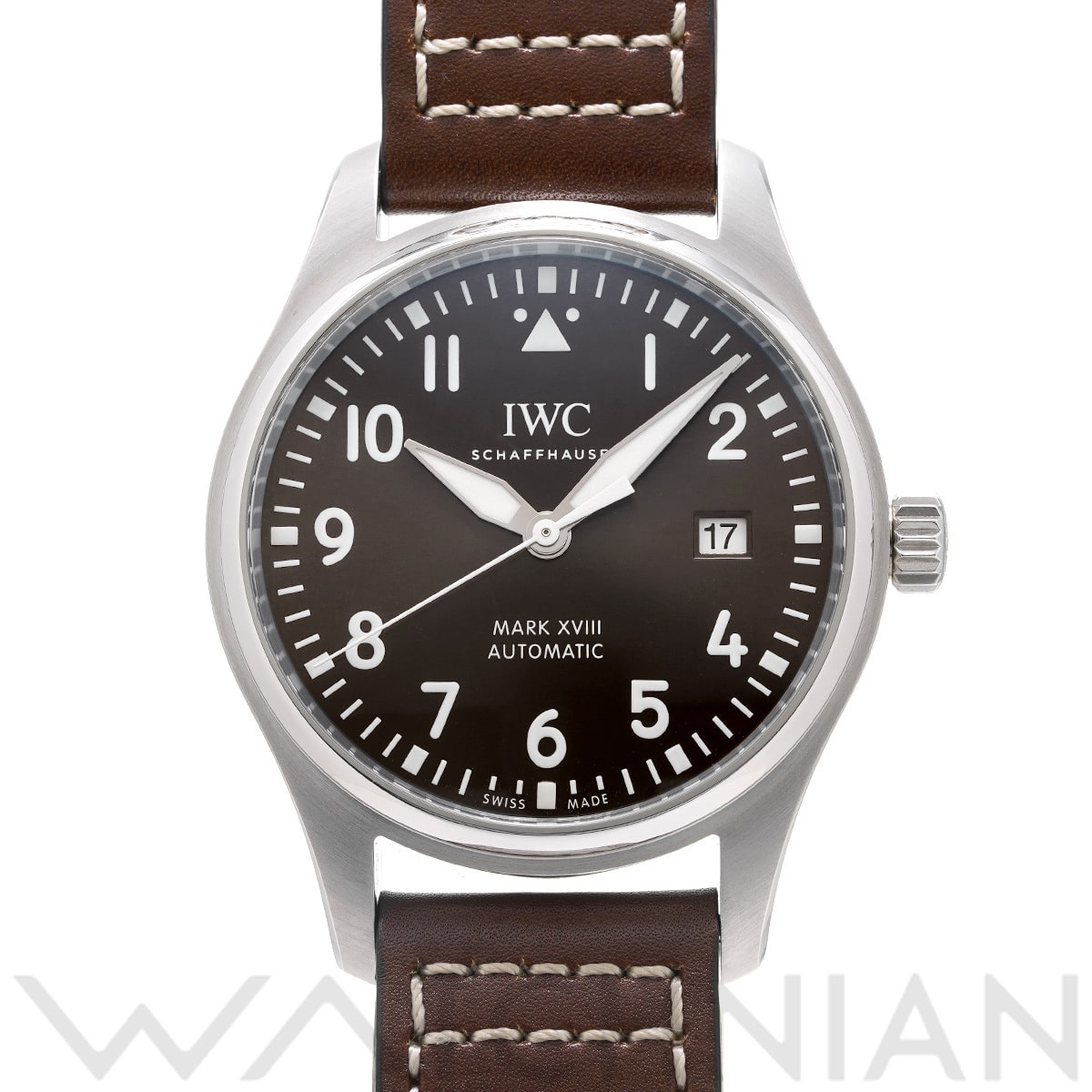 IWC パイロットウォッチ マーク XVIII アントワーヌ・ド・サンテグジュペリ IW327003 ブラウン メンズ 時計 【中古】【wristwatch】