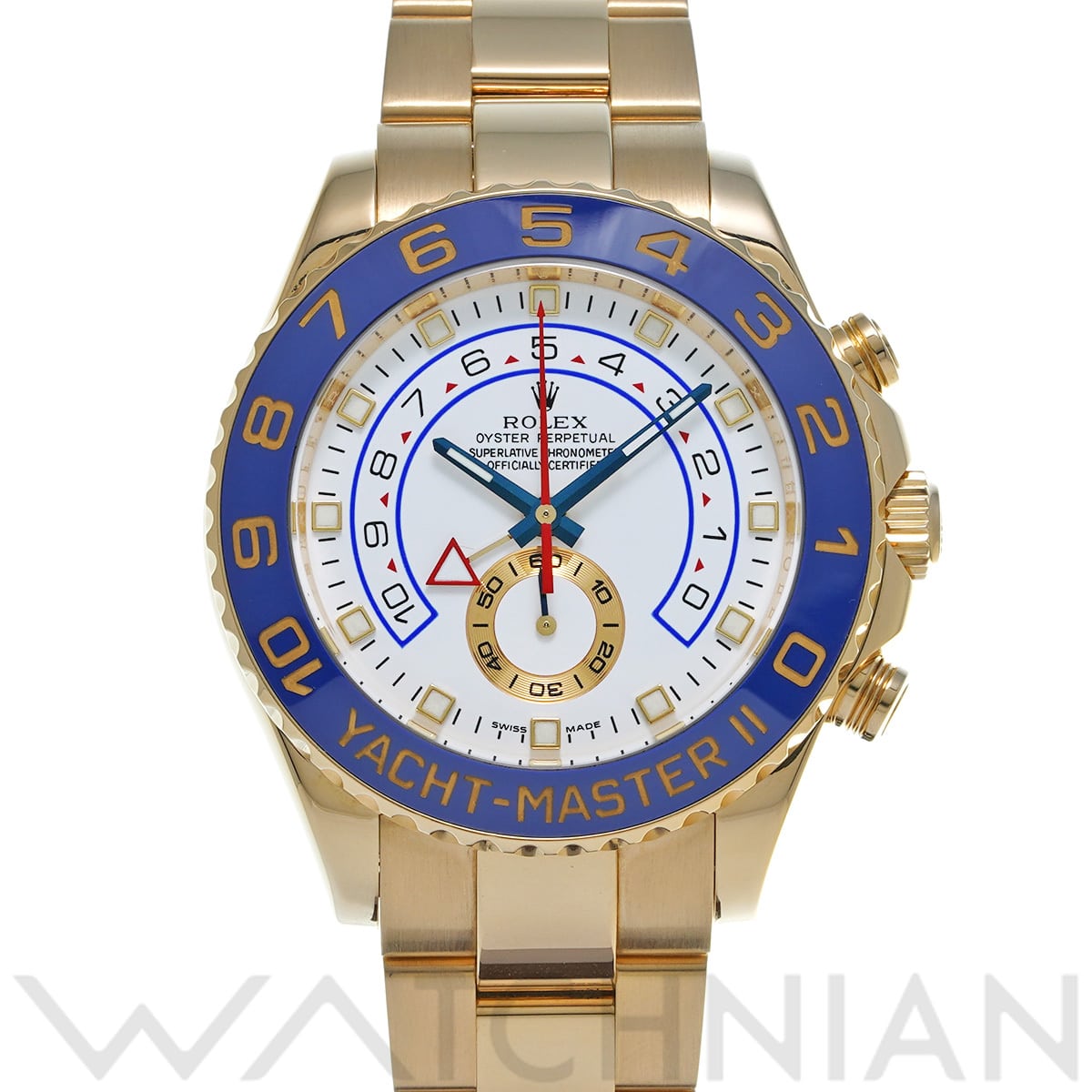 ロレックス ヨットマスターII 116688 ホワイト メンズ 時計 【中古】【wristwatch】