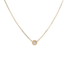 カルティエ ダムールネックレス XS ゴールド K18イエローゴールド YG レディース ジュエリー 【中古】【jewelry】