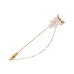 ミキモト 葡萄モチーフ ピンブローチ ゴールド K18イエローゴールド YG レディース ジュエリー 【中古】【jewelry】