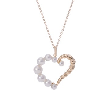 ミキモト ハートネックレス K18イエローゴールド YG レディース ジュエリー 【中古】【jewelry】