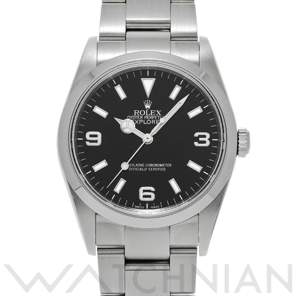 ロレックス エクスプローラー 114270 ブラック メンズ 時計 【中古】【wristwatch】