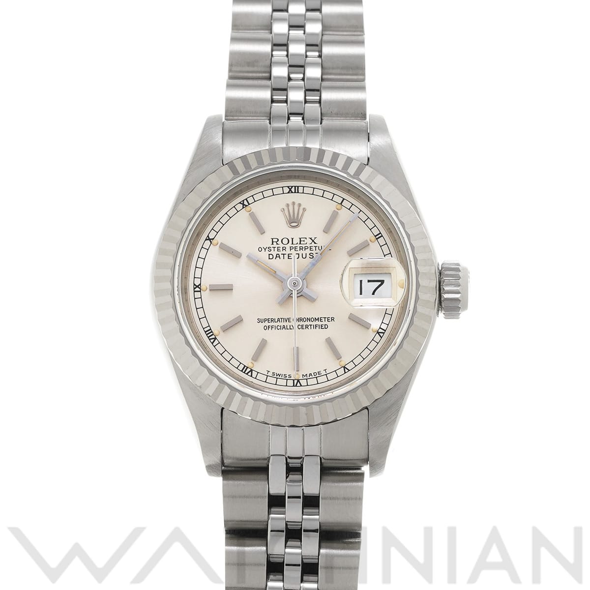 ロレックス デイトジャスト 69174 シルバー レディース 時計 【中古】【wristwatch】