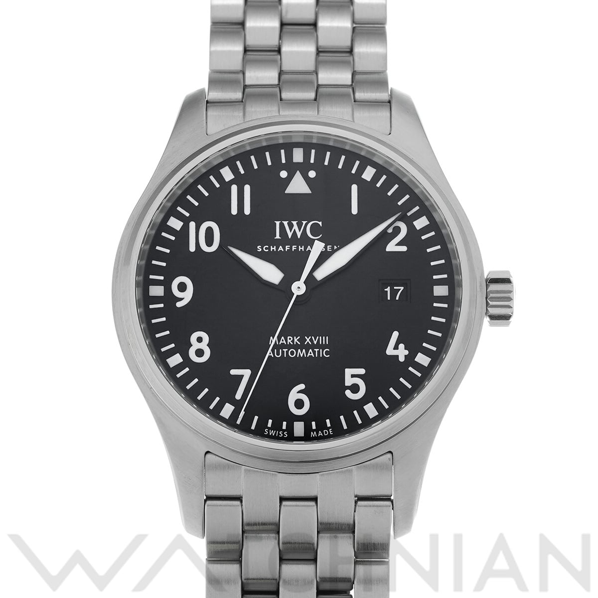 IWC パイロットウォッチ マーク XVIII IW327011 ブラック メンズ 時計 【中古】【wristwatch】