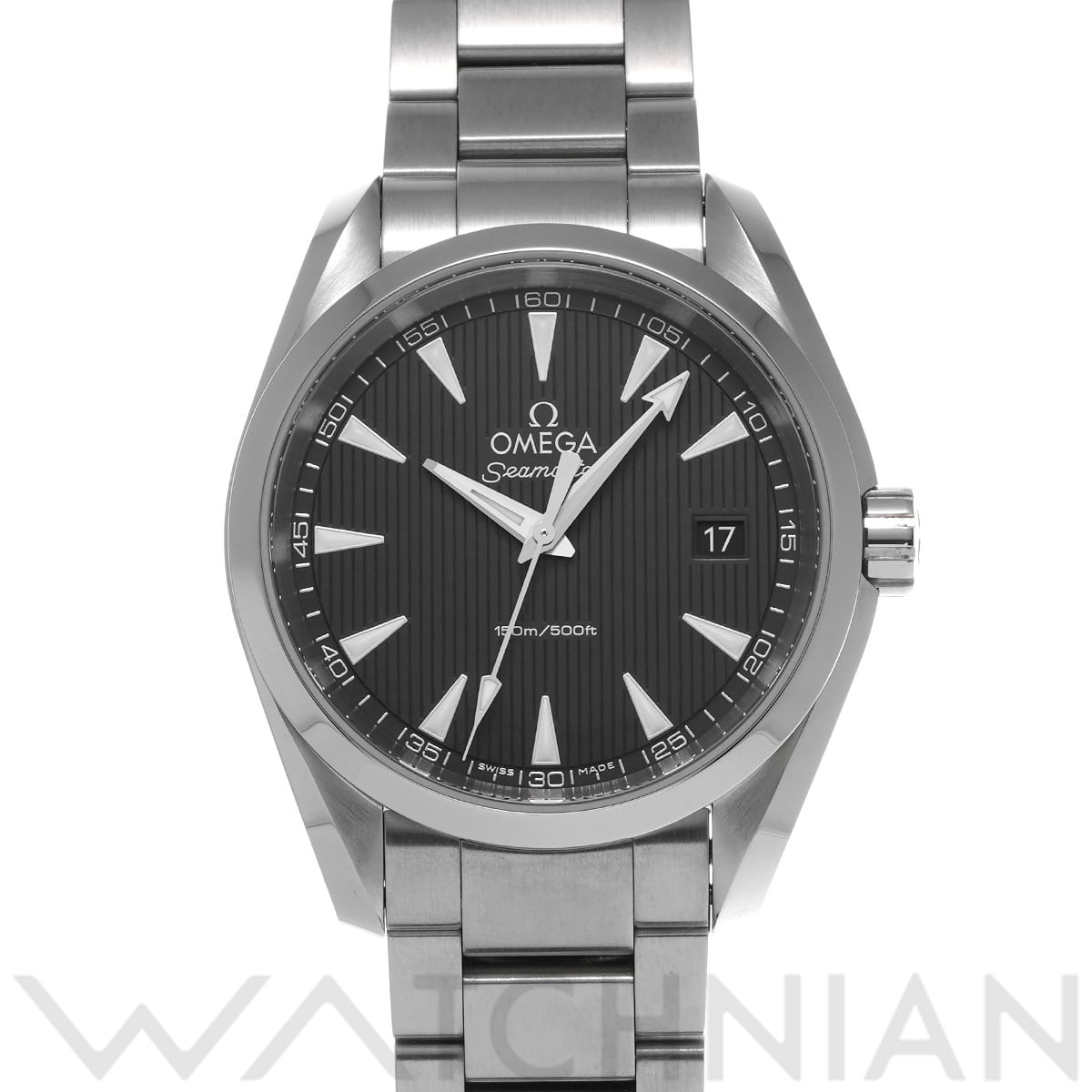 オメガ シーマスター アクアテラ クォーツ 231.10.39.60.06.001 グレー メンズ 時計 【中古】【wristwatch】