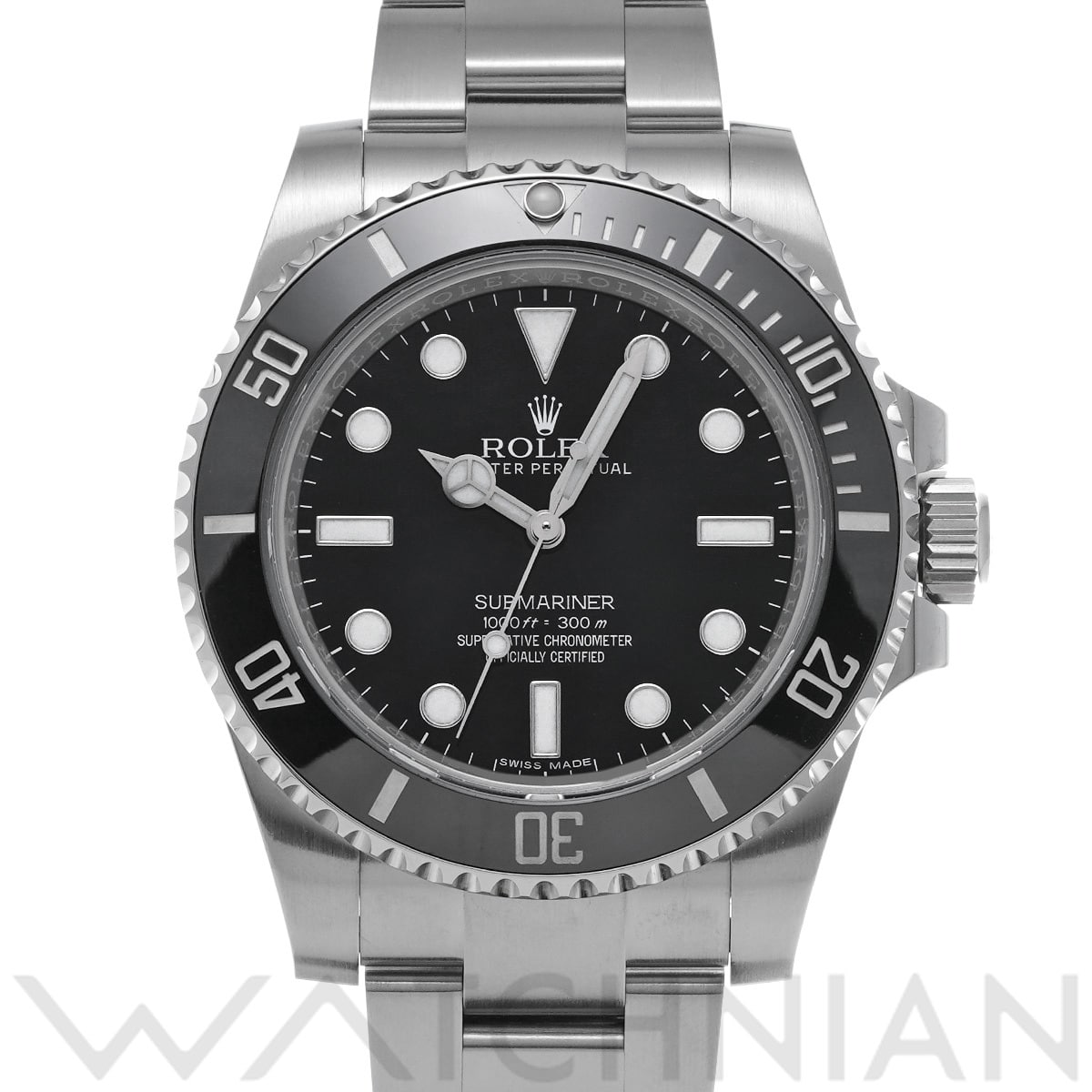 ロレックス サブマリーナ 114060 ブラック メンズ 時計 【中古】【wristwatch】