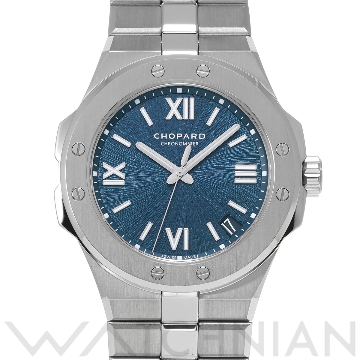 ショパール アルパイン イーグル ラージ 298600-3001 ブルー メンズ 時計 【中古】【wristwatch】