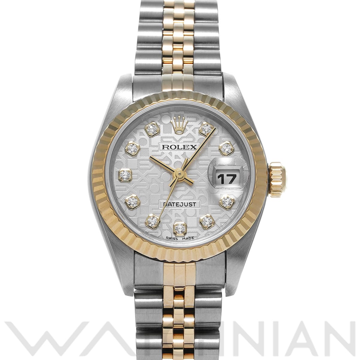 ロレックス デイトジャスト 79173G シルバーコンピュータ/ダイヤモンド レディース 時計 【中古】【wristwatch】