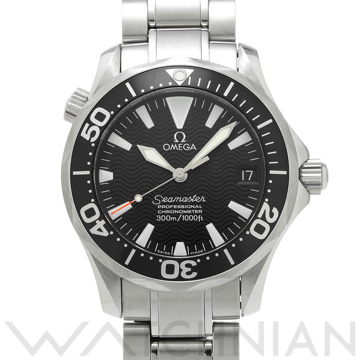 オメガ シーマスター プロフェッショナル 300 2252.50 ブラック ユニセックス 時計 【中古】【wristwatch】