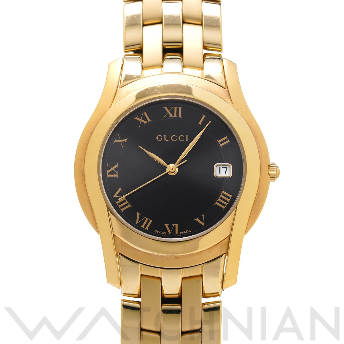 グッチ Gクラス 5400M ブラック メンズ 時計 【中古】【wristwatch】