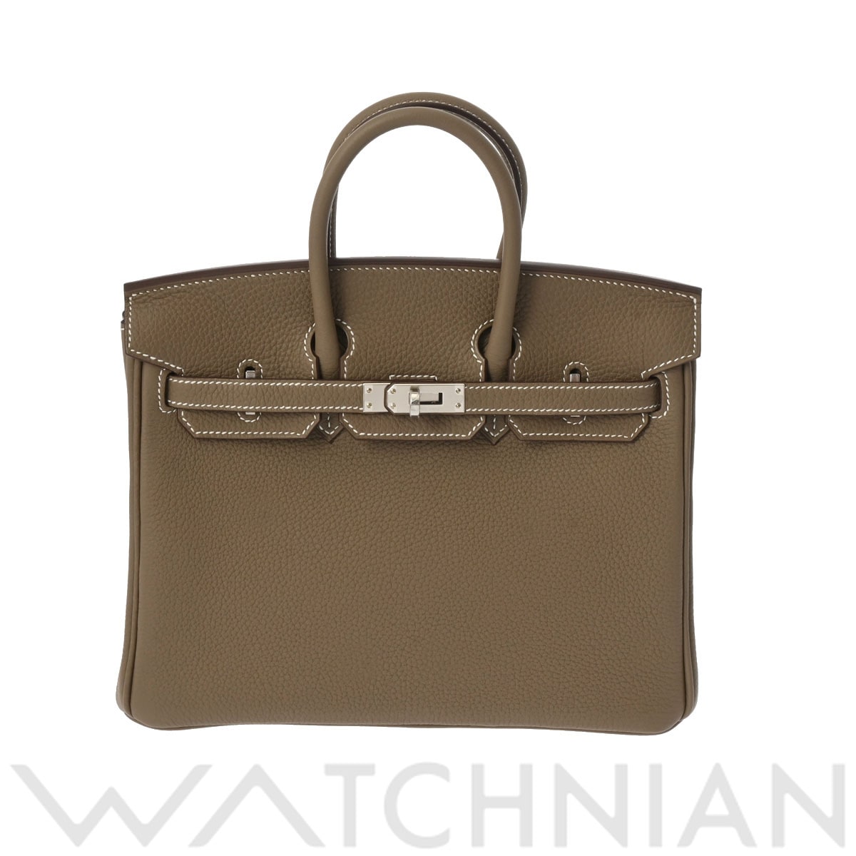 エルメス バーキン 25 エトゥープ/パラジウム金具 トゴ レディース バッグ 【新品】【bag】