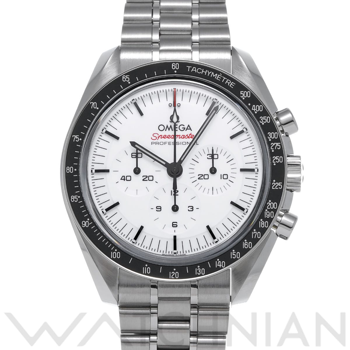 オメガ スピードマスター ムーンウォッチ プロフェッショナル 310.30.42.50.04.001 ホワイト メンズ 時計 【中古】【wristwatch】