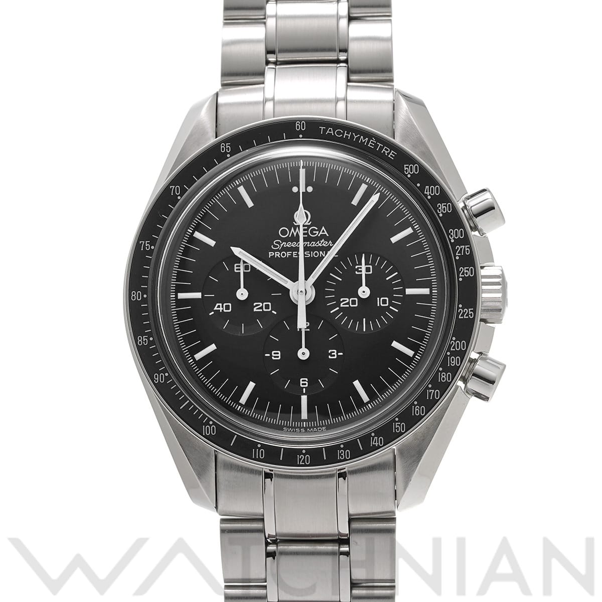オメガ スピードマスター ムーンウォッチ プロフェッショナル アポロ17号 30th 3574.51 ブラック メンズ 時計 【中古】【wristwatch】