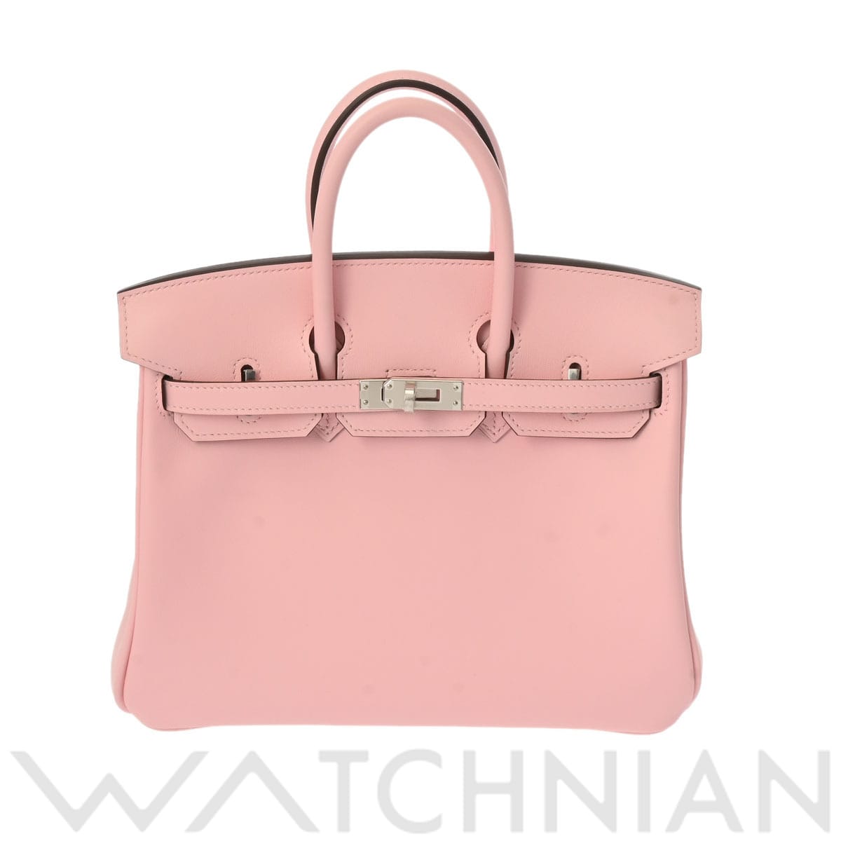 エルメス バーキン 25 ローズサクラ/パラジウム金具 ヴォースイフト レディース バッグ 【未使用】【bag】