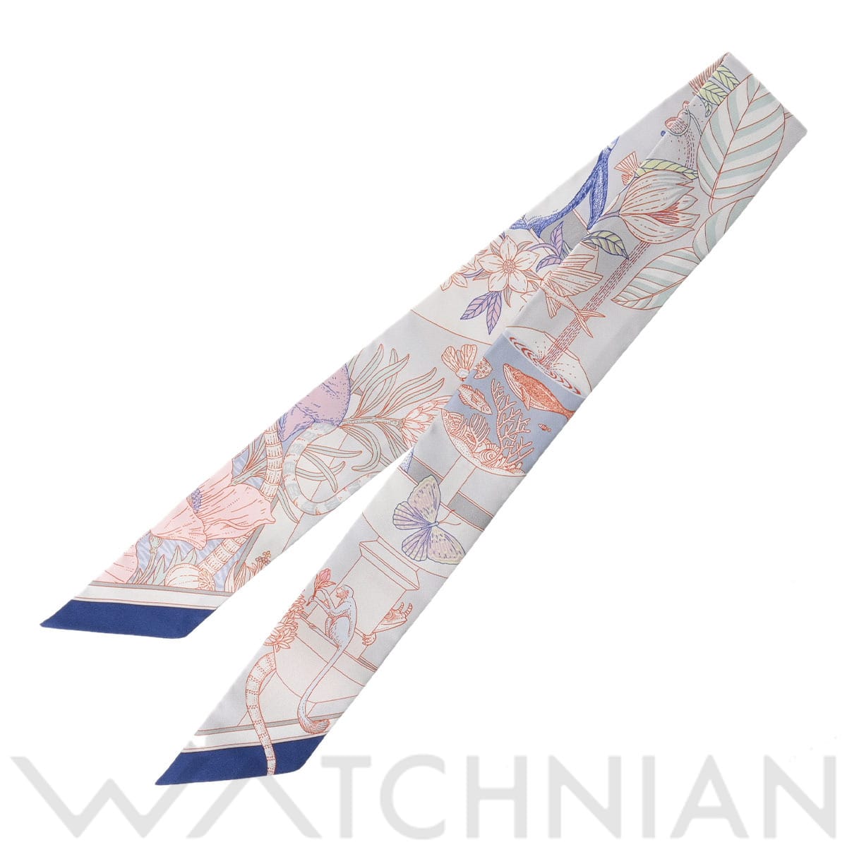 エルメス ツイリー PRECIOUS PARADISE マルチカラー 064094S シルク100％ レディース 【新品】【other】