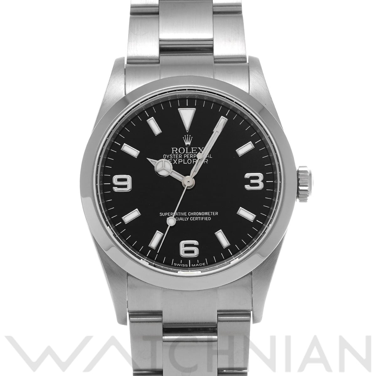 ロレックス エクスプローラー 114270 ブラック メンズ 時計 【中古】【wristwatch】