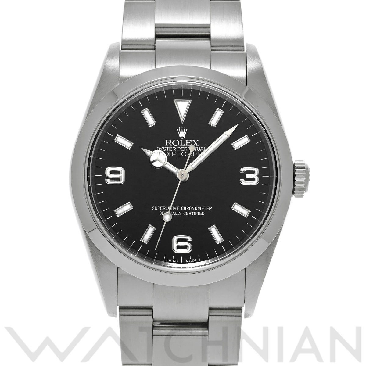 ロレックス エクスプローラー 114270 ブラック メンズ 時計 【中古】【wristwatch】