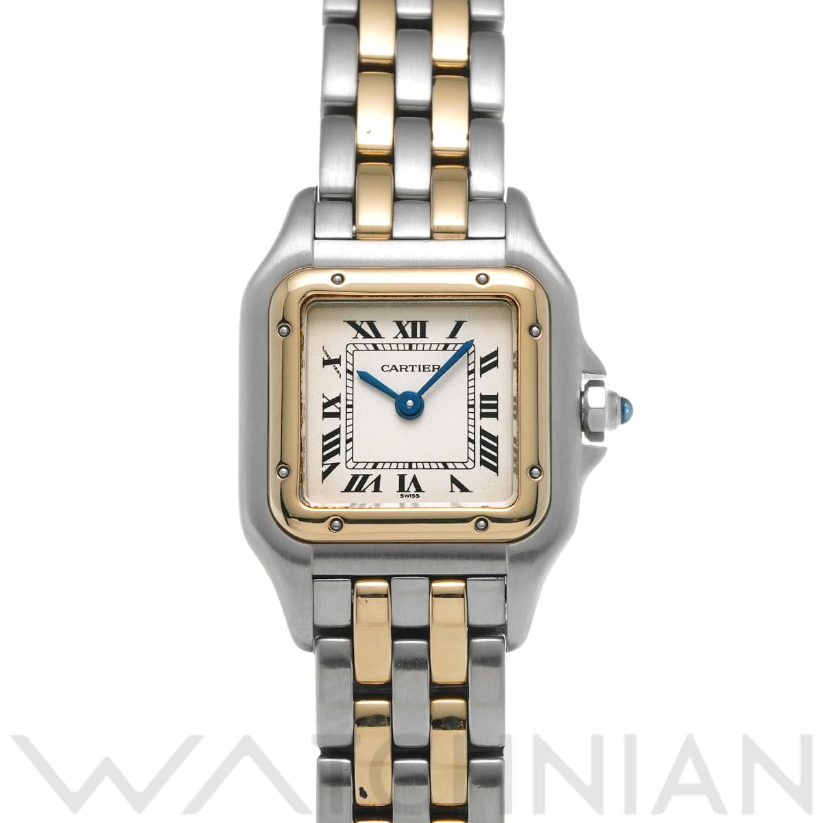 カルティエ パンテール SM W25029B6 シルバー レディース 時計 【中古】【wristwatch】