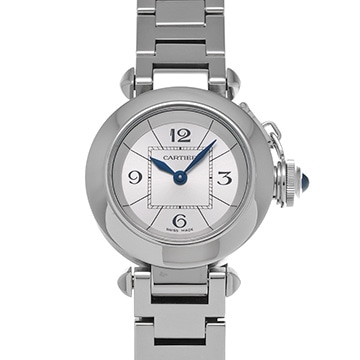 カルティエ ミスパシャ W3140007 シルバー レディース 時計 【中古】【wristwatch】