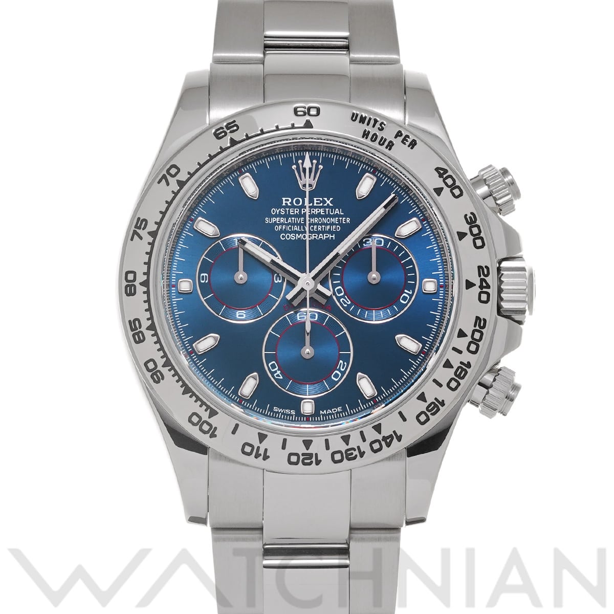 ロレックス コスモグラフ デイトナ 116509 ブライトブルー メンズ 時計 【中古】【wristwatch】