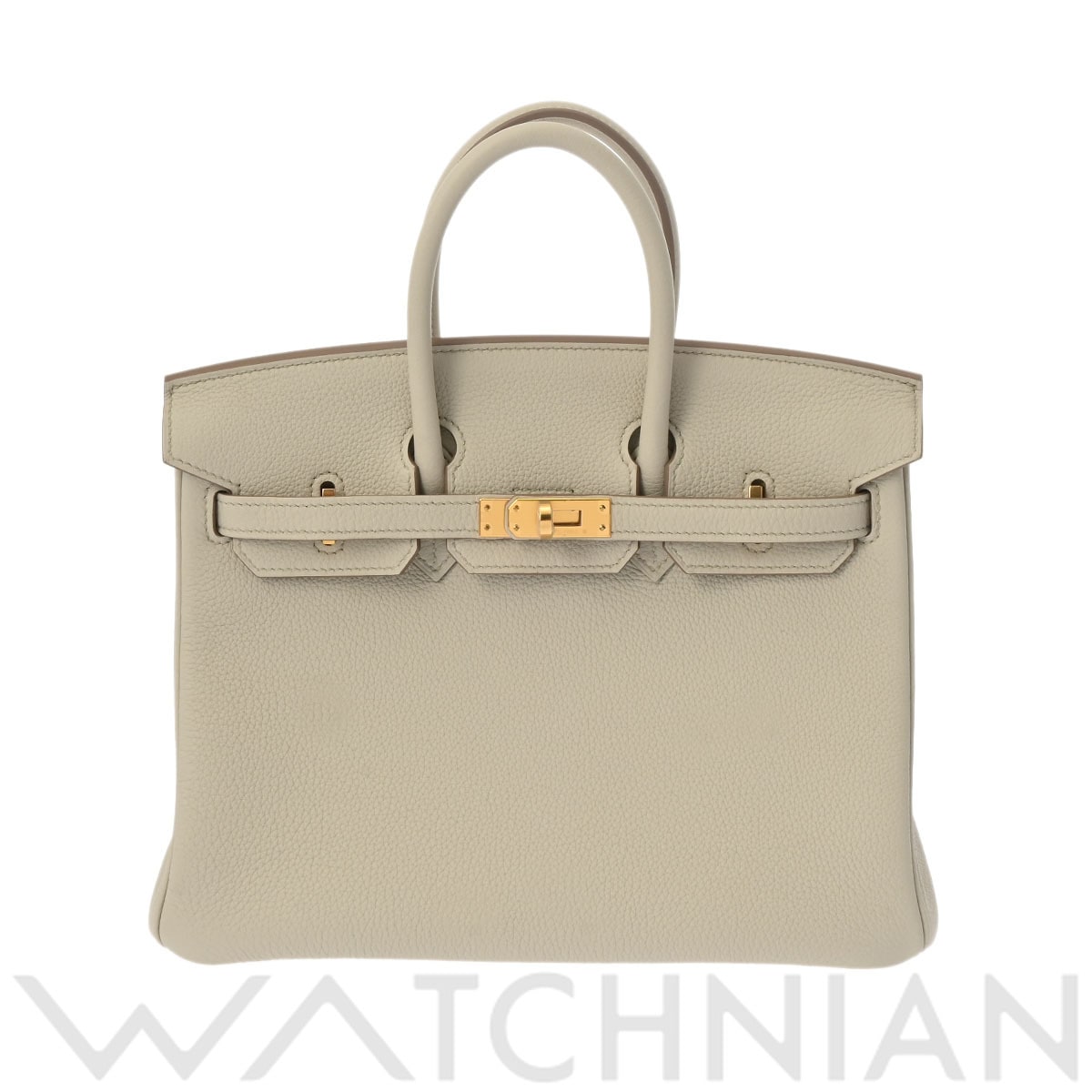 エルメス バーキン 25 ベトン/ゴールド金具 トゴ レディース バッグ 【未使用】【bag】