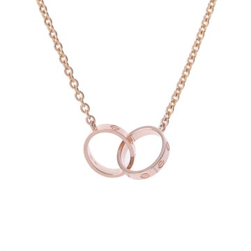 カルティエ ベビーラブ ネックレス ゴールド K18ピンクゴールド PG レディース ジュエリー 【中古】【jewelry】