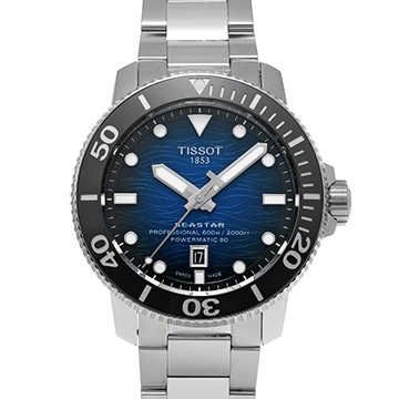 ティソ シースター 2000 プロフェッショナル T120.607.11.041.01 ブルー・グラデーション メンズ 時計 【中古】【wristwatch】