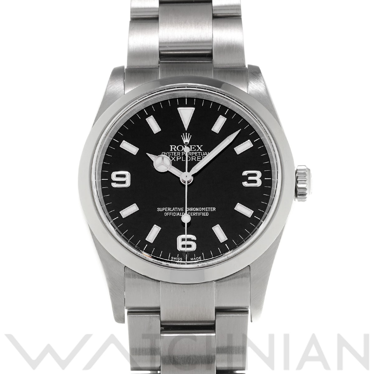 ロレックス エクスプローラー 114270 ブラック メンズ 時計 【中古】【wristwatch】